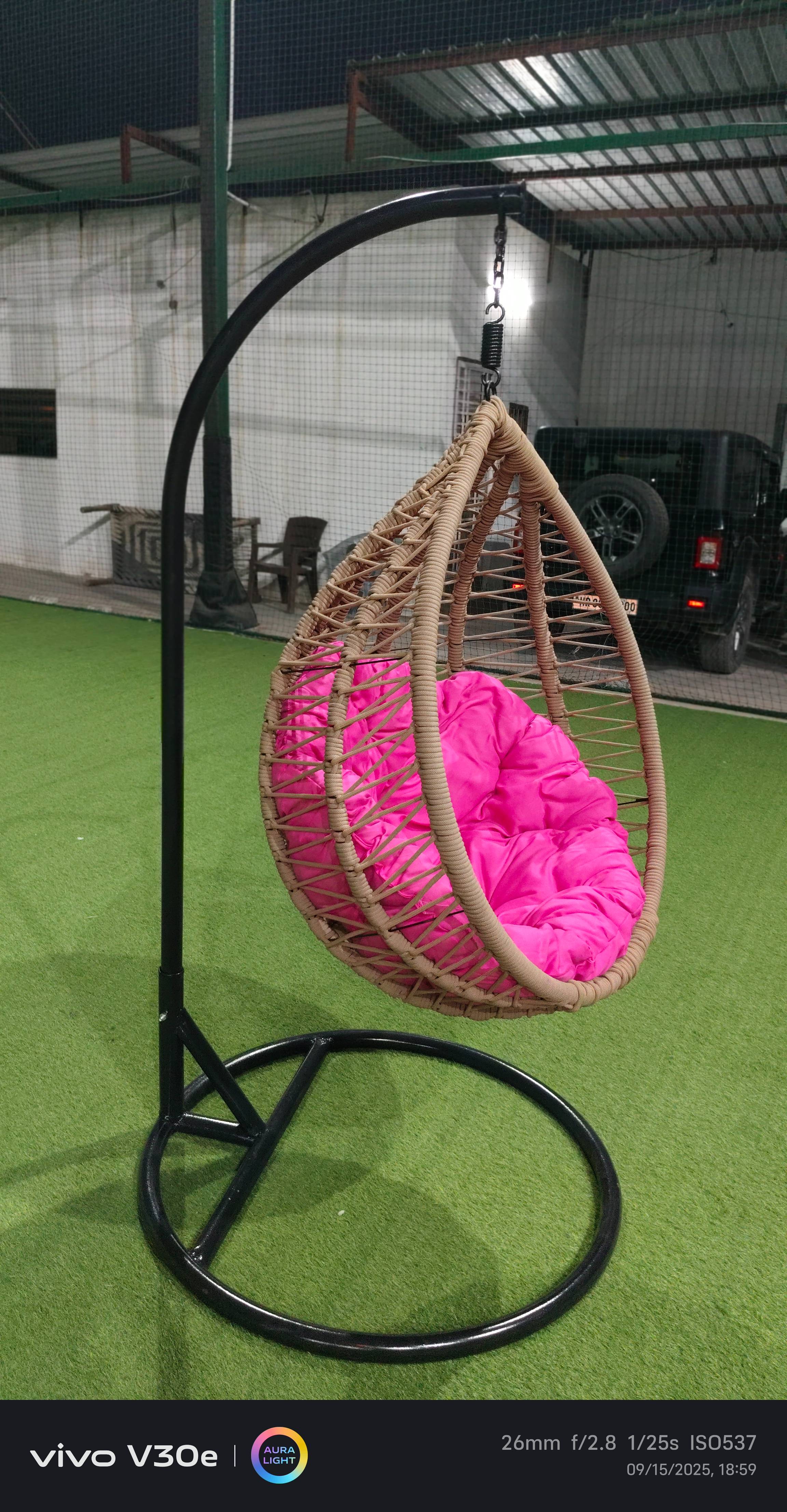  Comfort Hanging Swing Chair with Cushion ANAND INDIA GROUPS ANAND INDIA GROUP  24 2 RANHOLA  VILLAGE Mundka Raod Najafgarh Nangloi Road Near Delhi Jal Board  24 2 RANHOLA  VILLAGE Mundka Raod Najafgarh Nangloi Road Near Delhi Jal Board