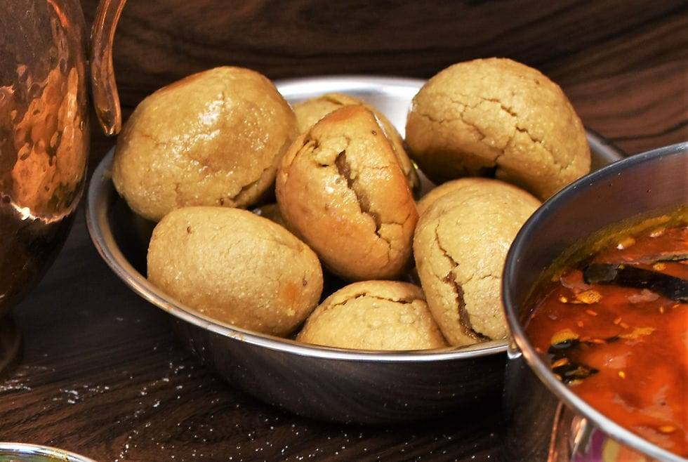 Authentic Rajasthani Baati - Jaipur Delight