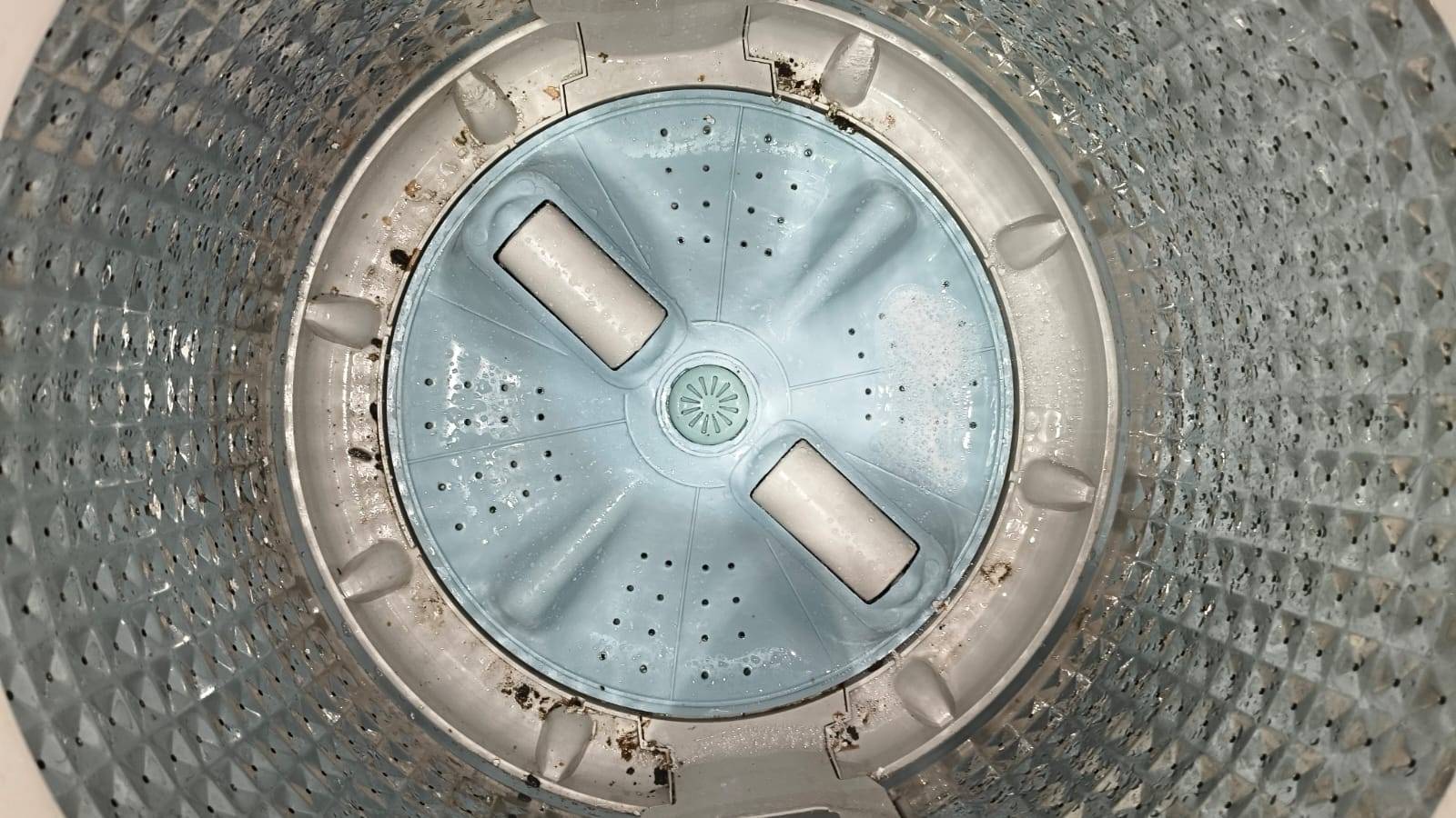 Top-Loading Washing Machine Drum Cleaner by Madeena Electronics in Vijayawada, a residue remover designed to keep laundry fre