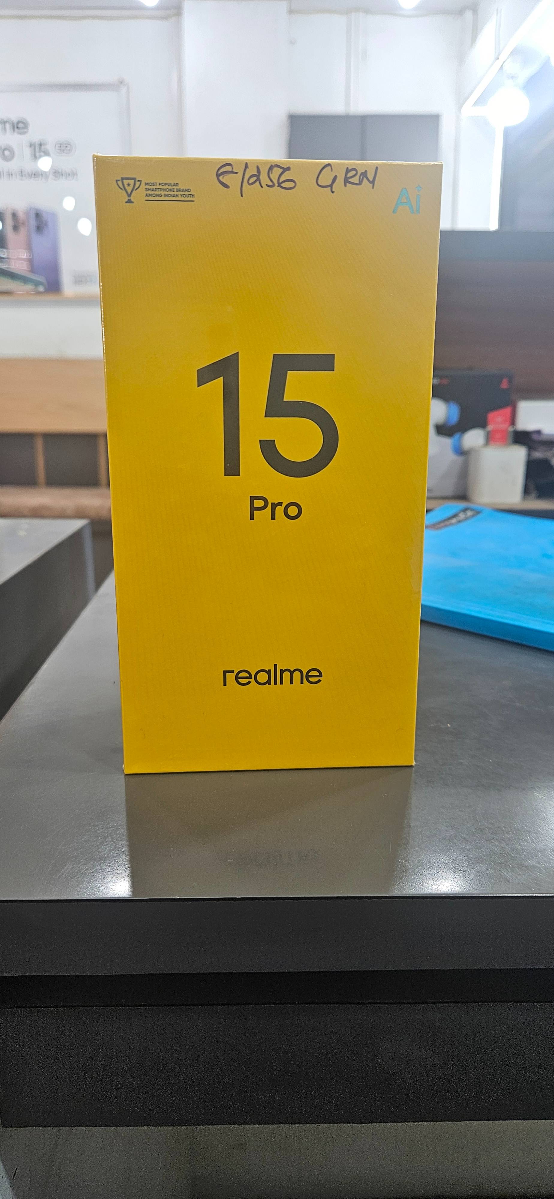 Realme 15pro Smartphone in Tinsukia featuring a sleek design, large screen, and advanced camera capabilities.