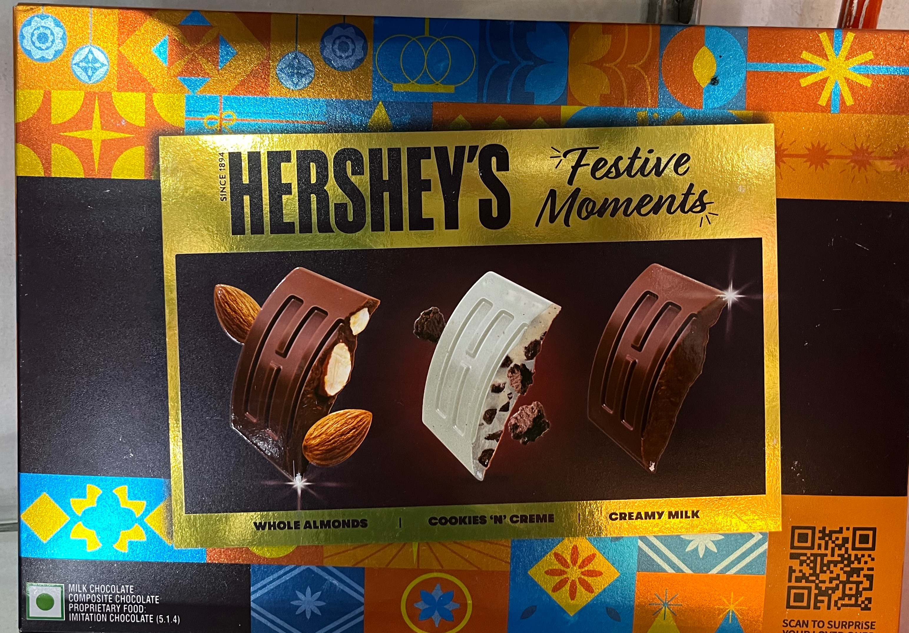 Hersheys Chocolate Pack featuring rich chocolate bars and treats, perfect for satisfying cravings, available in Delhi. - Image 2