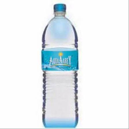AquaAery Mineral Water bottle showcasing clear, pure water with a label indicating it is from Pinjore.