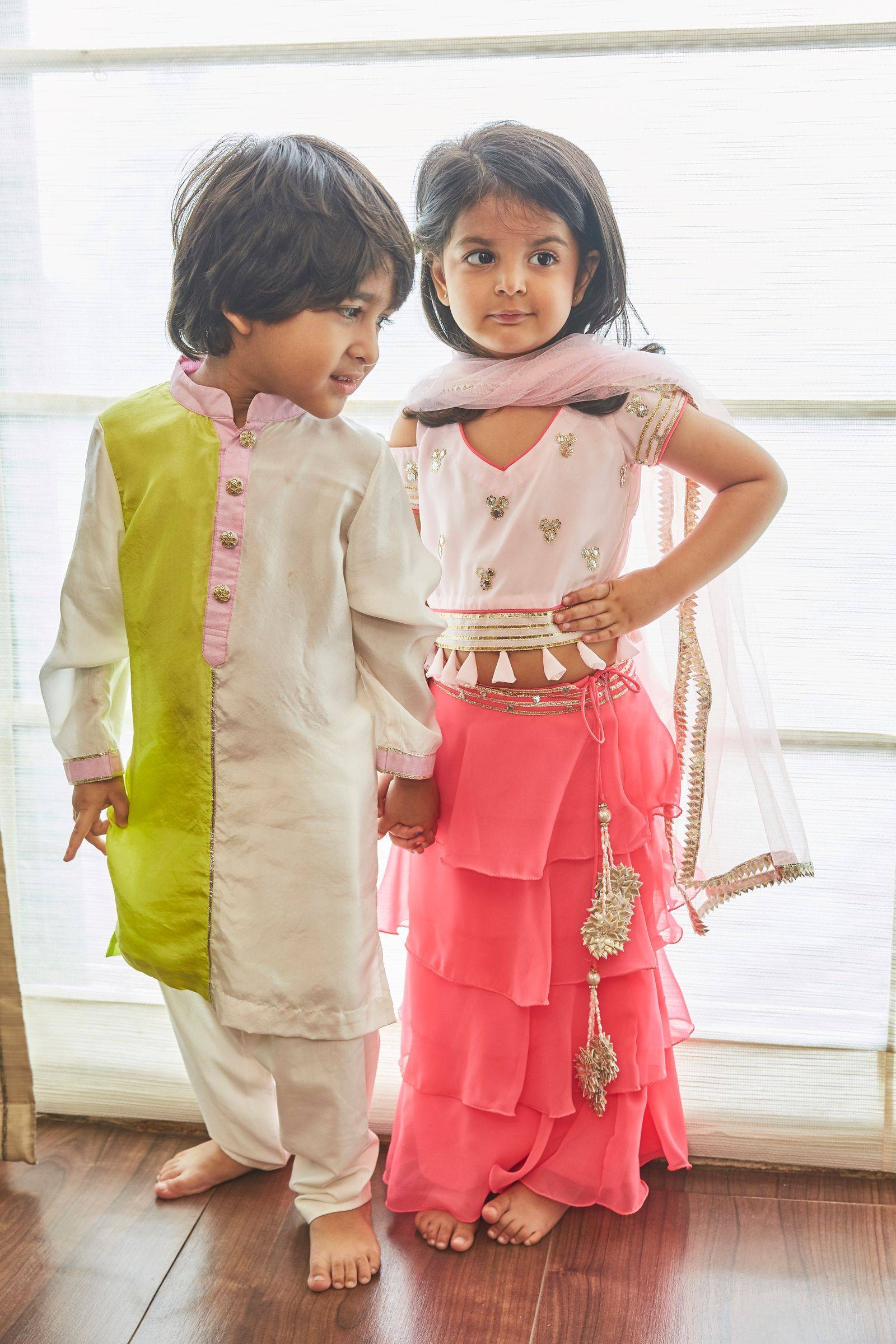 KIDZOO NET - Kids Ethnic Wear Set in Mumbai in MUMBAI