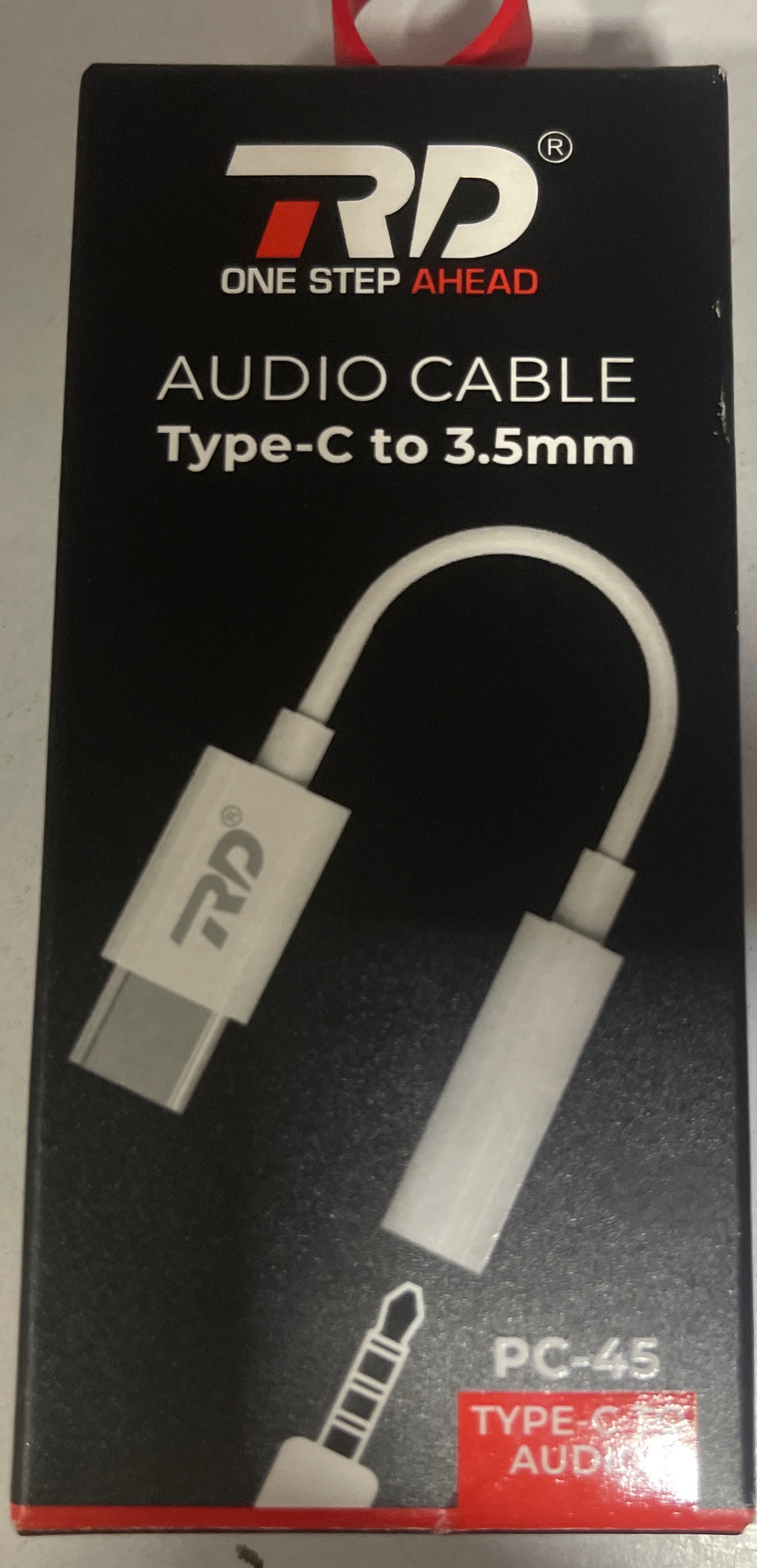 RD Type-C to 3.5mm audio cable designed for seamless audio connectivity, featuring a durable build and compatibility with var