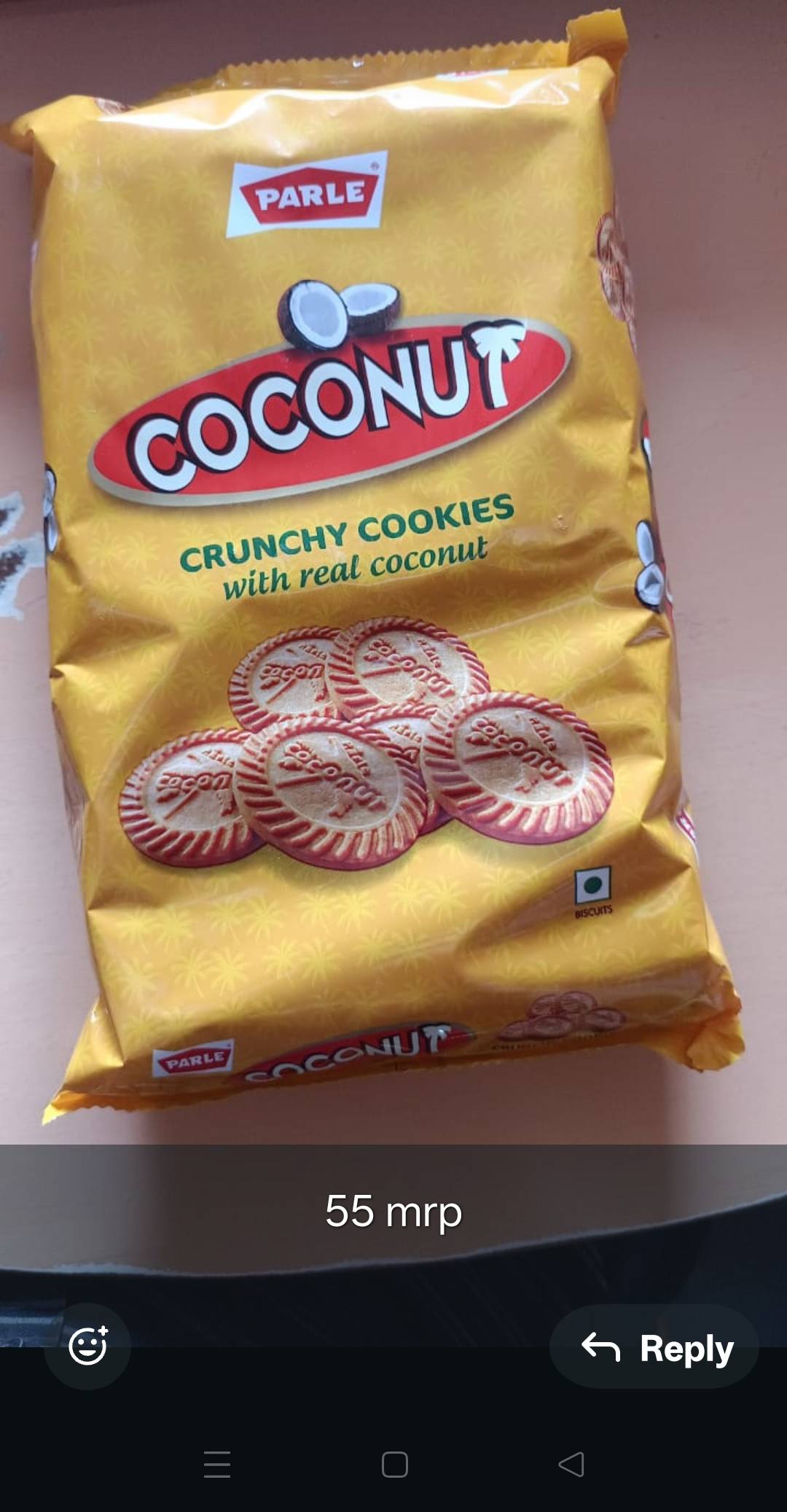 Delicious biscuits from SAI KIRANA in THERGAON, showcasing their golden-brown color and inviting texture that appeals to snac - Image 1