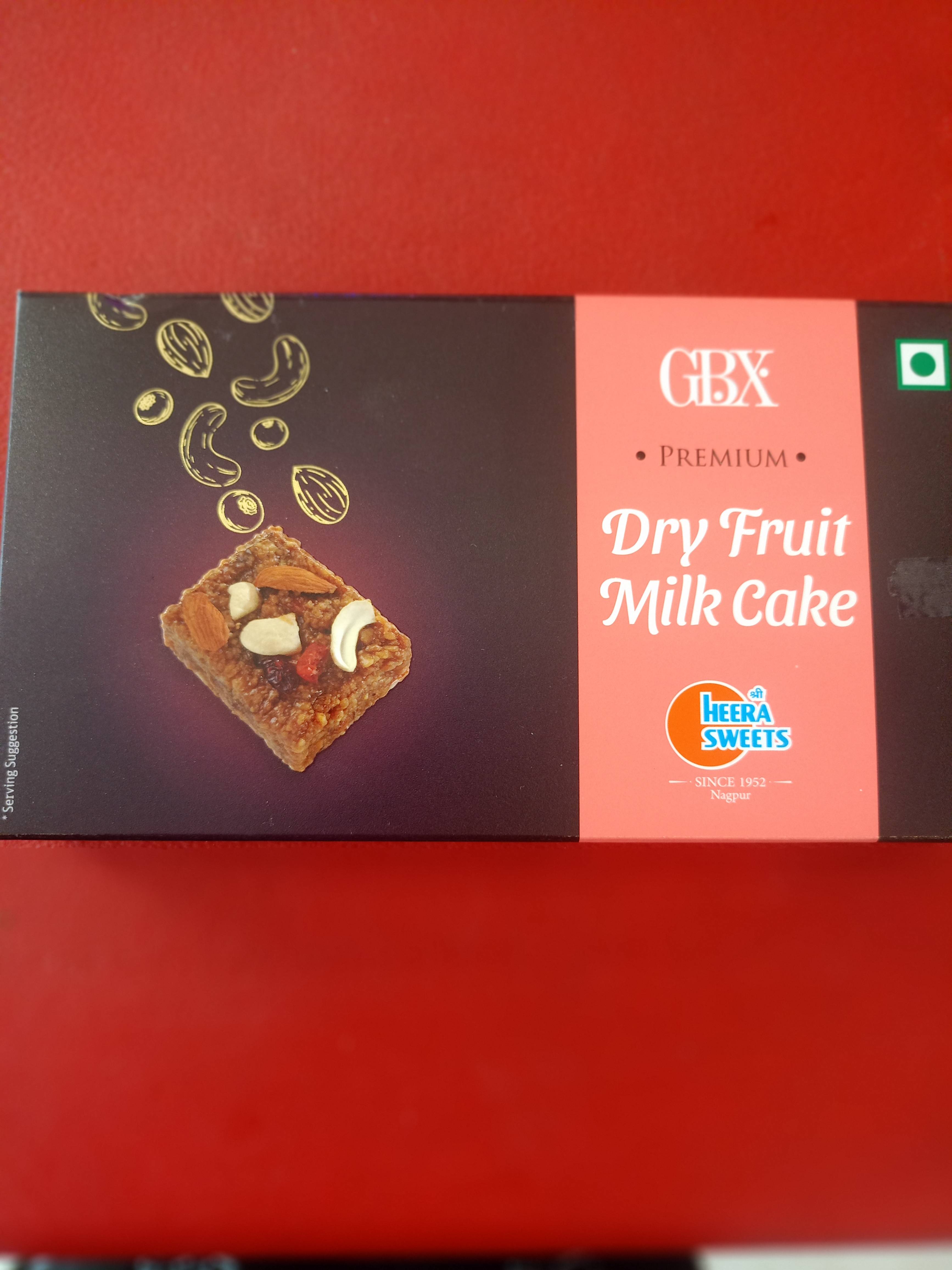 Delicious Dry Fruits Milk Cake in Nagpur, rich in flavor and topped with assorted dry fruits, perfect for any celebration.