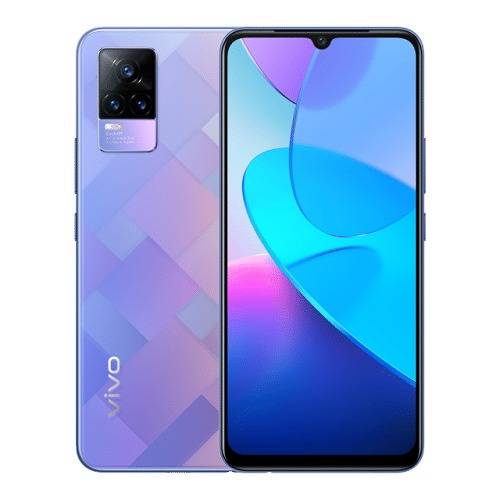 Vivo V21 smartphone featuring innovative camera technology and sleek design, displayed in Baran — perfect for photography ent