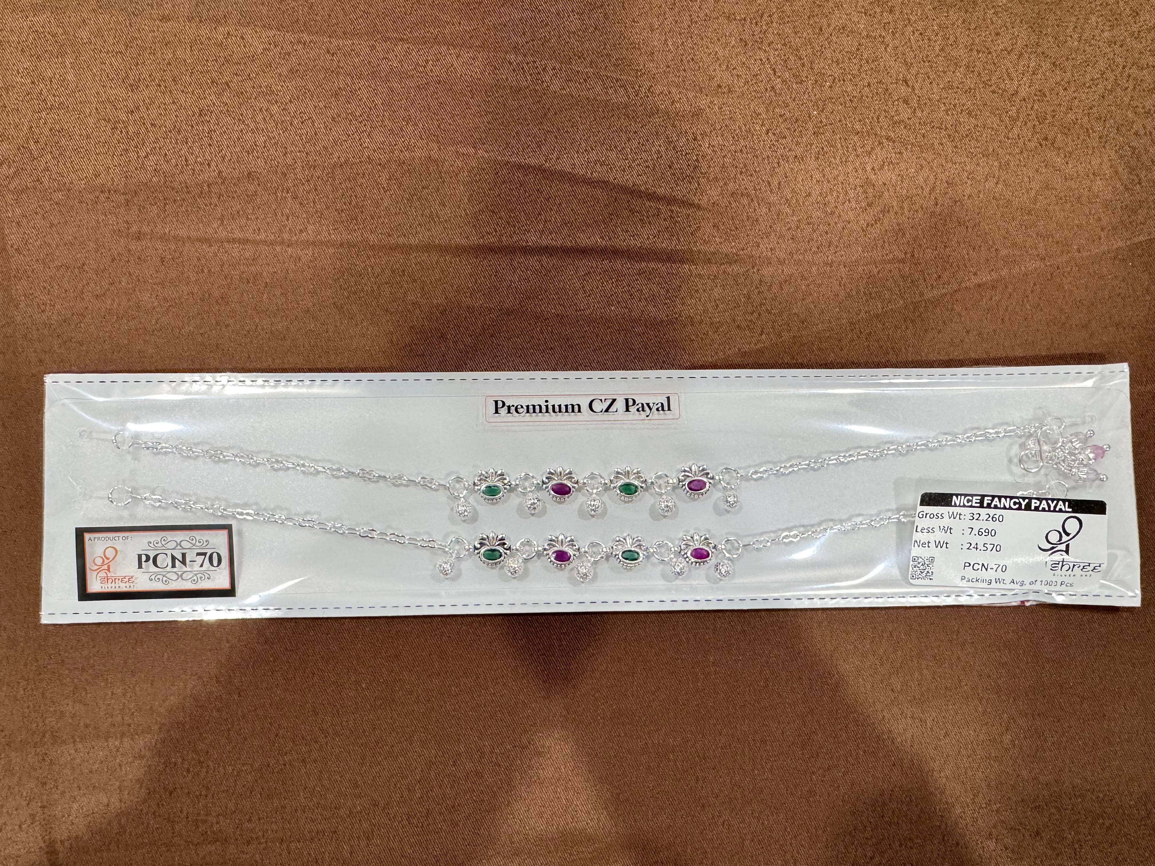 Fancy Jewellery Payal in Rajkot Gujarat - SHREE SILVER ART