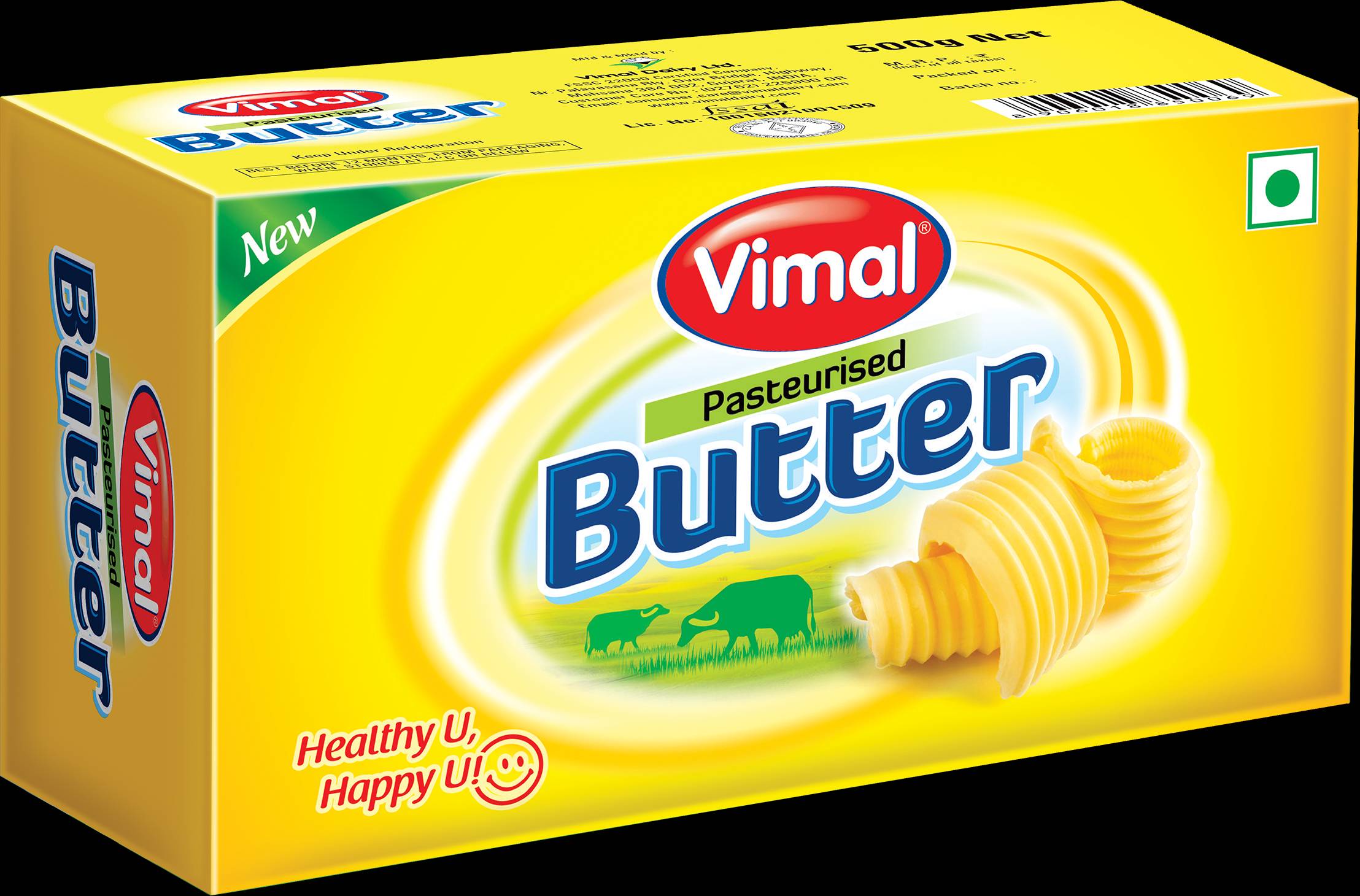 GAJANAN DAIRY - Vimal Pasteurized Table Butter 500g in AHMEDABAD