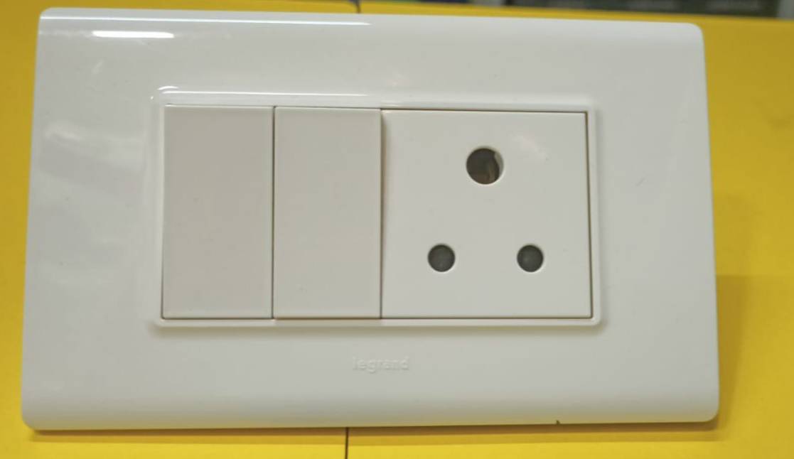 Legrand Allzy Switches 10 Amp displayed in a store in Cuddapah
