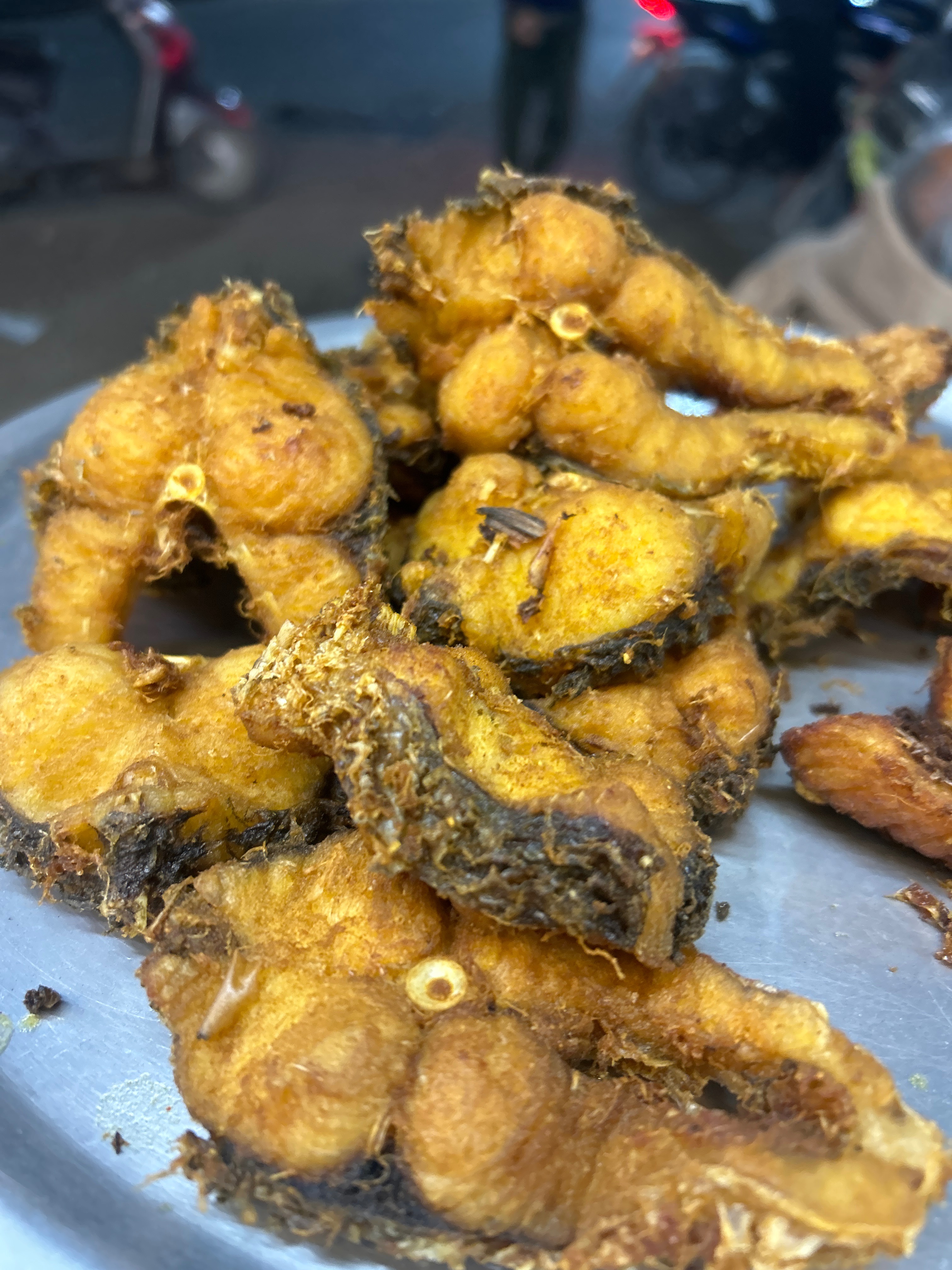 VIVEK MANSAHARI HOTEL - Fried Fish Cutlets in Madhubani in MADHUBANI