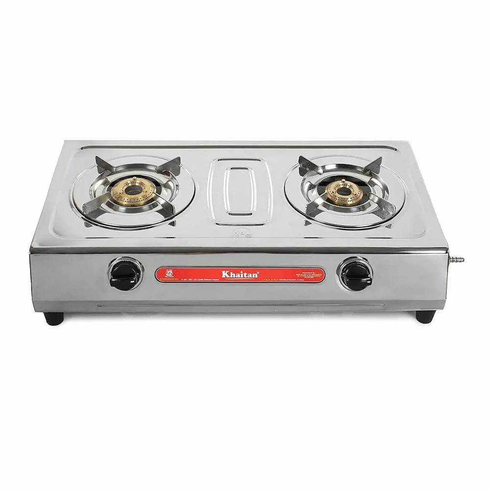 Premium gas stove featuring multiple burners for efficient cooking, designed for modern kitchens in Gonda.
