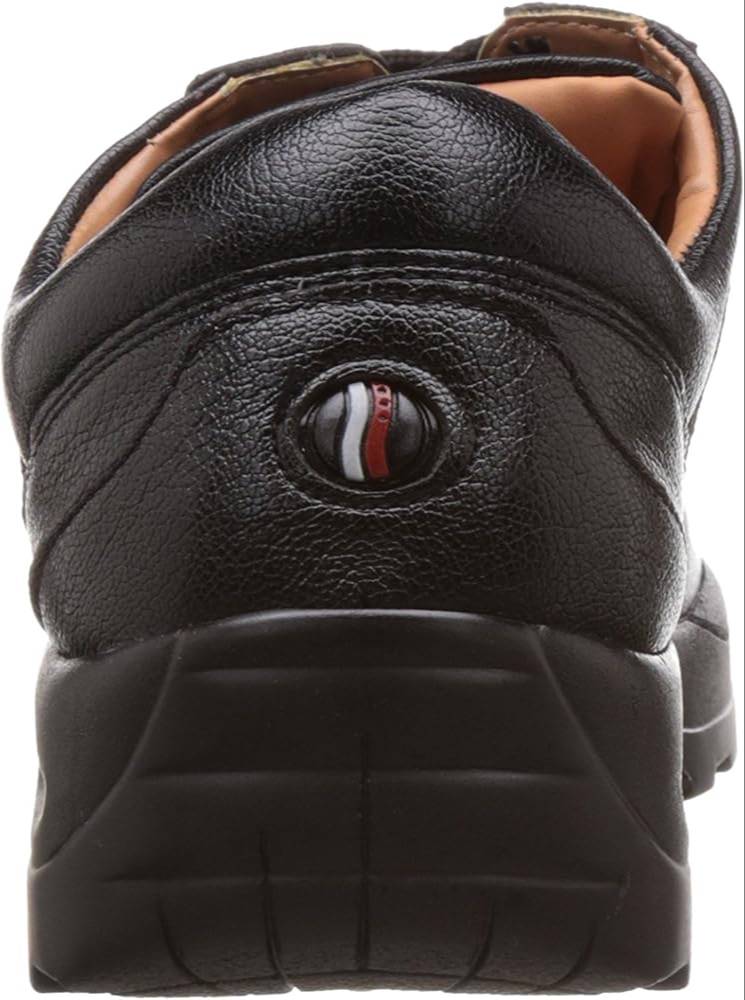 Durable black leather ACTION Hiking Shoes designed for comfort and support, ideal for outdoor activities in Rohtak. - Image 1