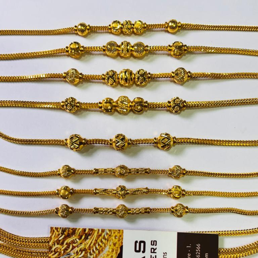 Mogapu Sundari Chain Elegant Traditional Gold-Tone Necklace