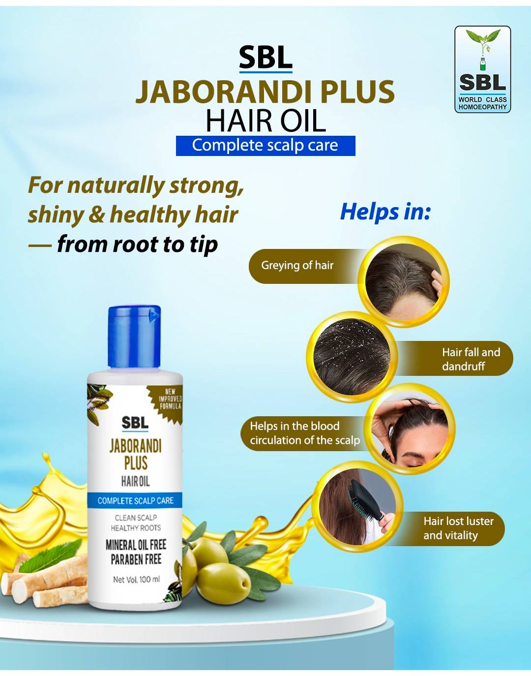 HYDERABAD HOMOEOPATHY STORE AND CLINIC - Haircare - Jaborandi Oil in Hyderabad in HYDERABAD