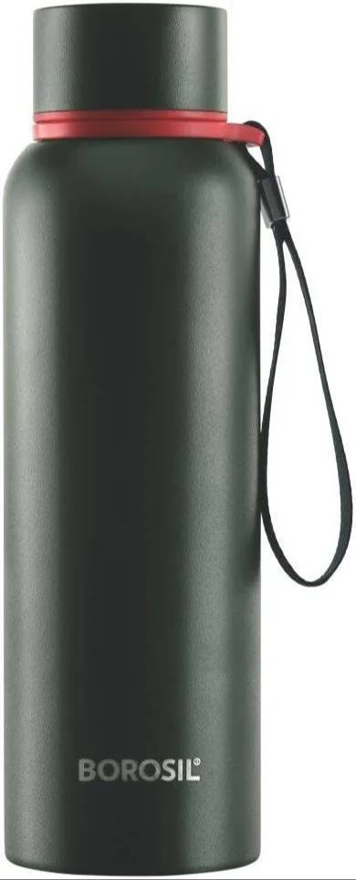 Borosil Stainless Steel Water Bottle with leak-proof design and carrying strap, perfect for hydration in Banaganapalli.