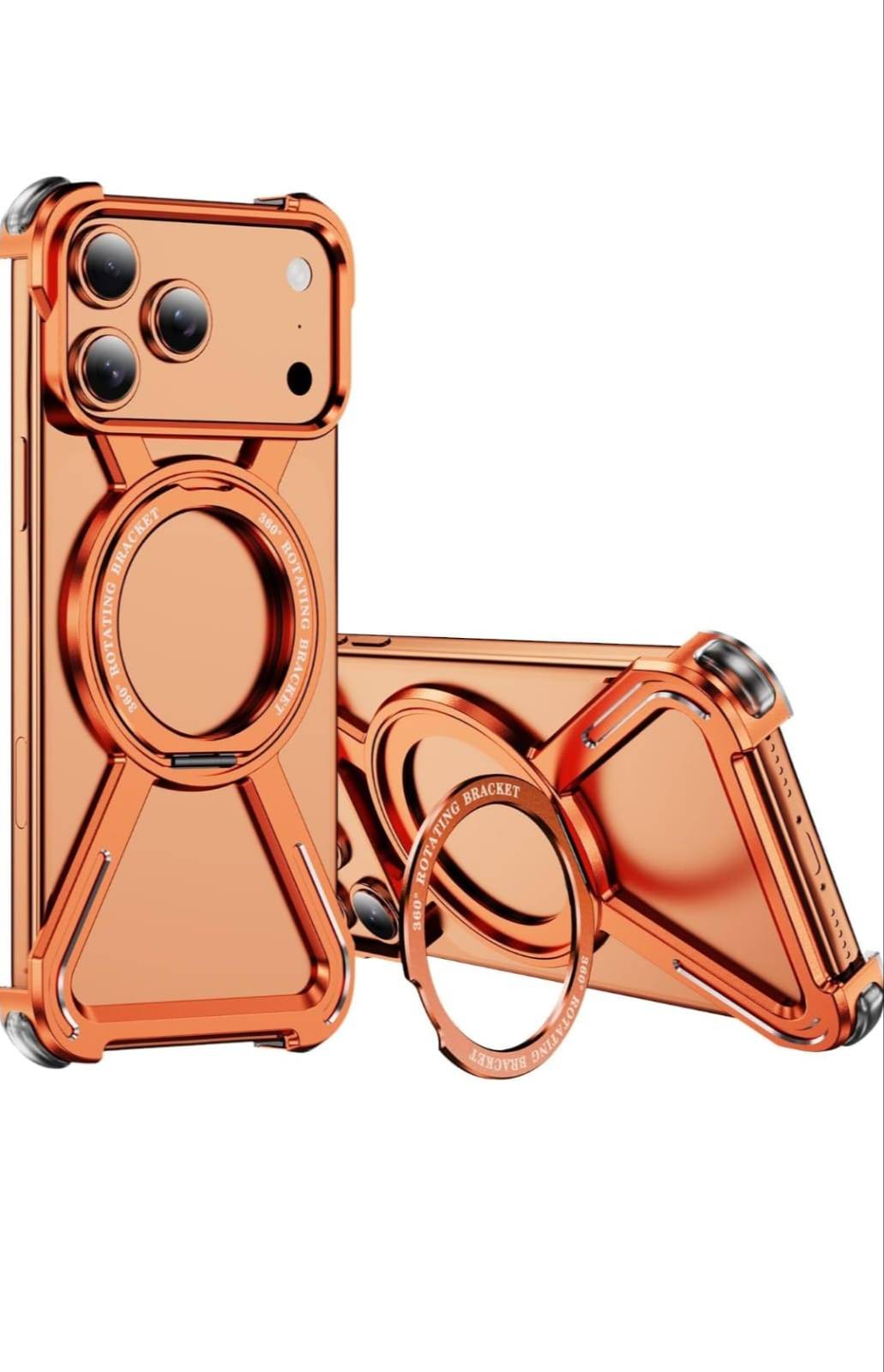 BRAND ZONE ACCESSORIES - OATSBASF Metal Bumper Magsafe Stand for iPhone 17 in Visakhapatnam