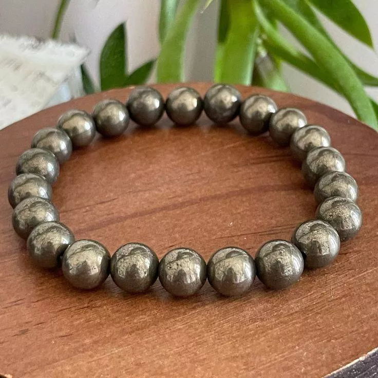  Pyrite Bead Bracelet in Surat HEALING GEMS 7TH FLOOR B 710  RJD BUSINESS HUB  KASHA NAGAR ROAD SURAT SURAT GUJARAT 395004 395004