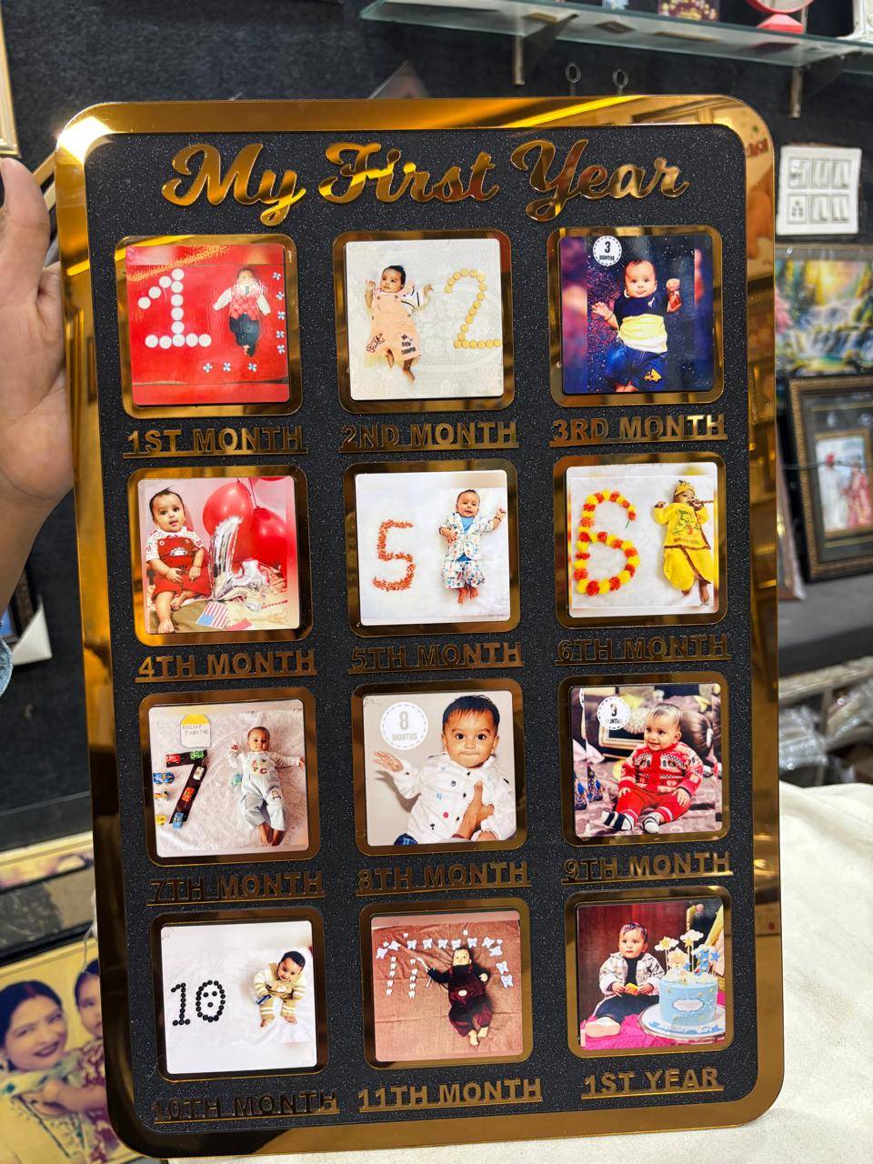 High-quality image prints displayed at REHMAT DIGITAL PHOTO LAB  STUDIO in Jalandhar, showcasing vibrant colors and professio