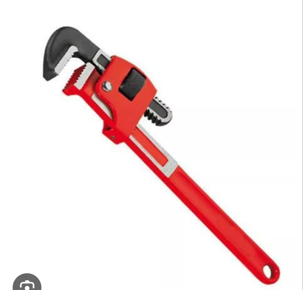High-quality pipe wrench designed for plumbing tasks, featuring a sturdy grip and durable construction, available at SHREE SH