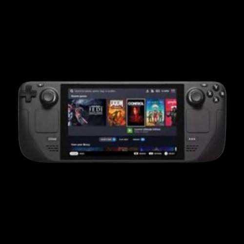 Handheld Gaming Console Steam Deck in Mumbai showcasing its sleek design and portable features, perfect for gaming on the go.