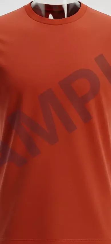 Comfortable orange Men's Casual T-Shirt from KISHAN TEXTILES in Saharanpur, showcasing soft fabric and casual style.