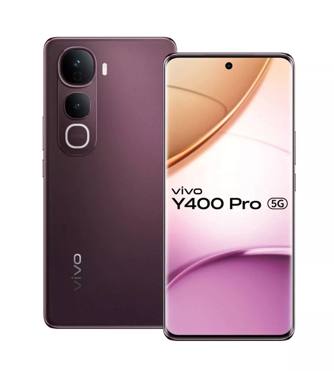 Y400 PRO 5G smartphone with 8 GB RAM and 128 GB storage displayed in Barabanki, showcasing a sleek design and vibrant AMOLED  - Image 1