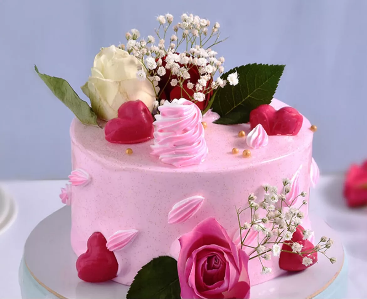 BALBIR SWEETS AND CATERING - Romantic Blossom Cake in Kapurthala in KAPURTHALA