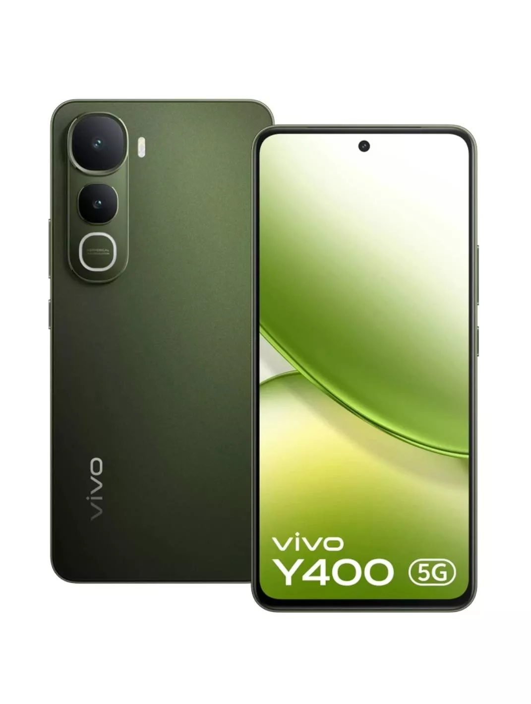 VIVO Y400 5G smartphone in Barabanki featuring a large display, sleek design, and powerful hardware including 8 GB RAM and 12 - Image 1