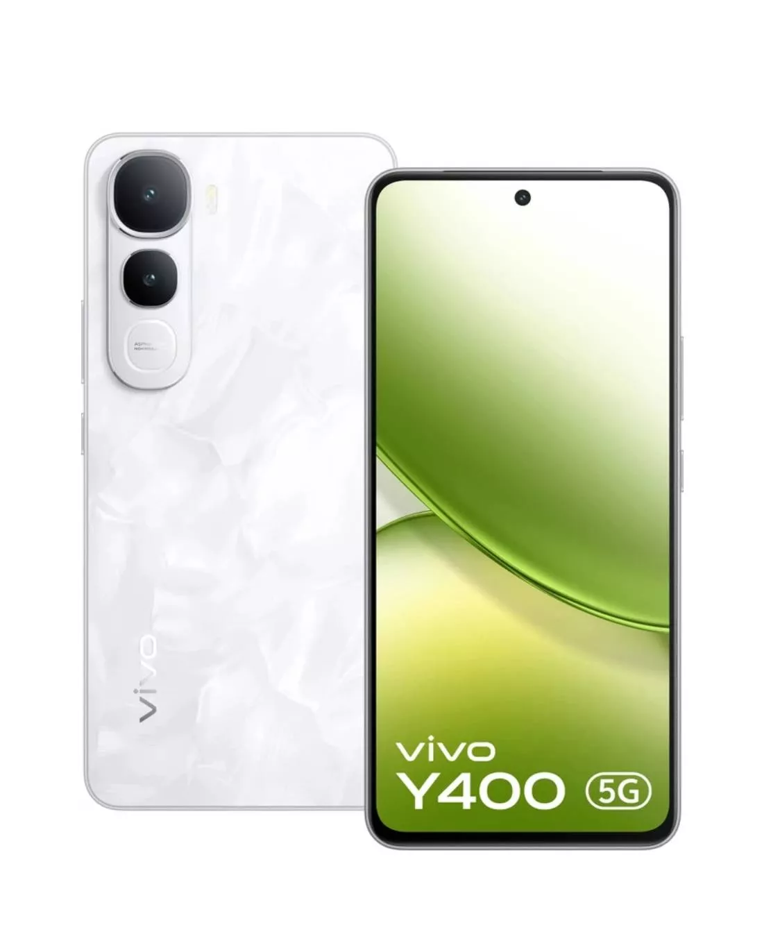 VIVO Y400 5G smartphone with sleek design and vibrant display, featuring 8 GB RAM and 256 GB storage available in Barabanki. - Image 1
