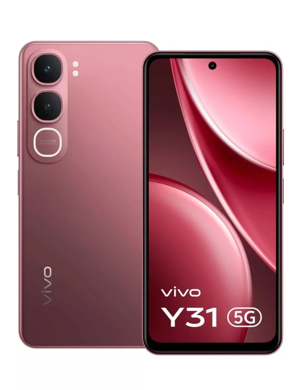 VIVO Y31 5G Smartphone featuring a sleek design, 6 GB RAM, and 128 GB storage, displayed with a vibrant screen in Barabanki. - Image 1