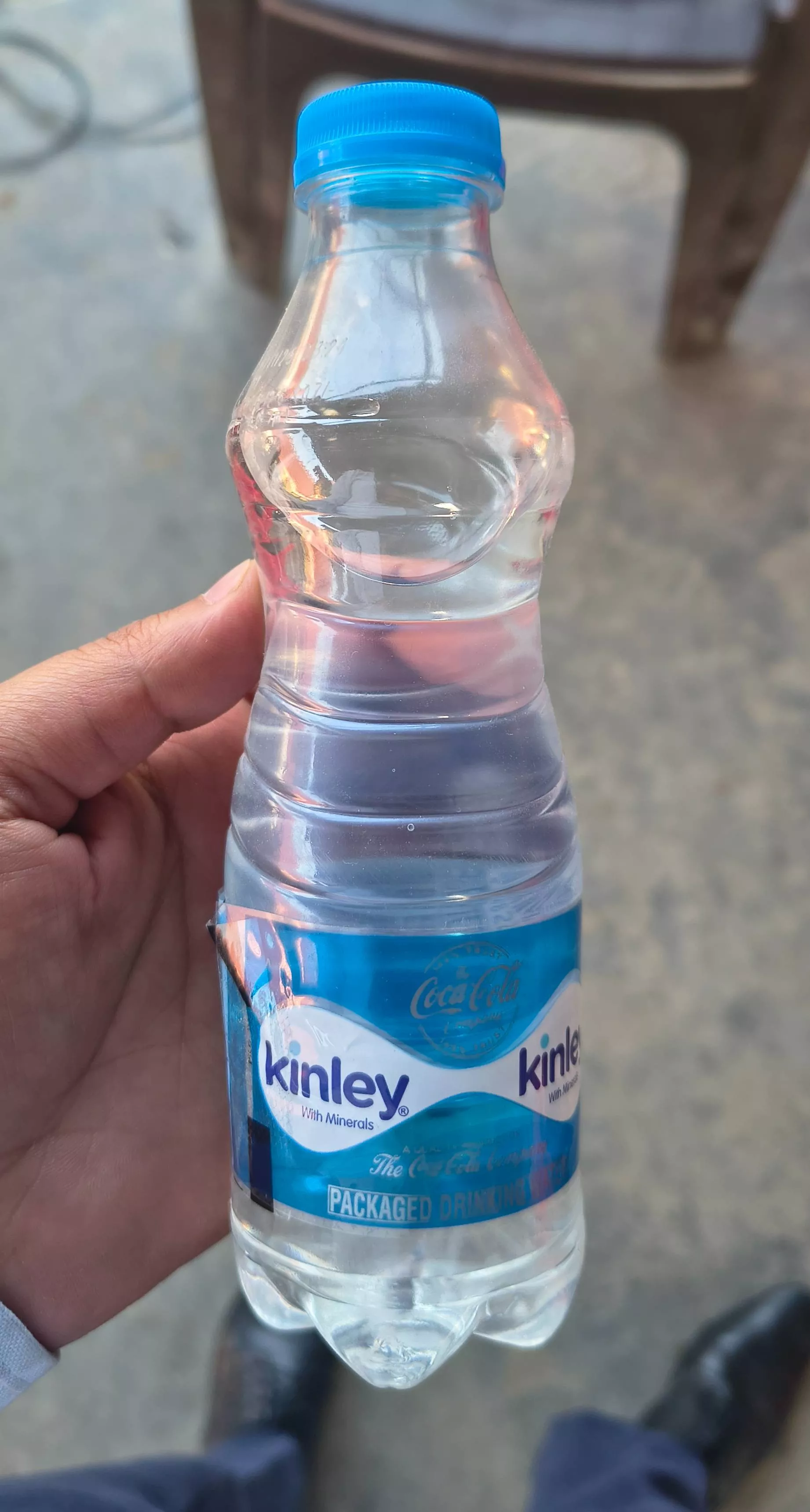 Bottle of premium quality water from RITIKA CAR WASHING CENTRE in JAWALAMUKHI, refreshing and clean for hydration.