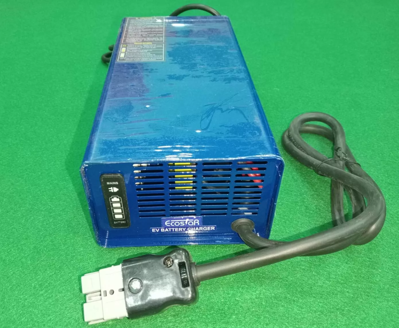 22Ah Lithium Battery Charger from M ECO in Berhampore, showcasing a compact design and user-friendly interface for easy charg