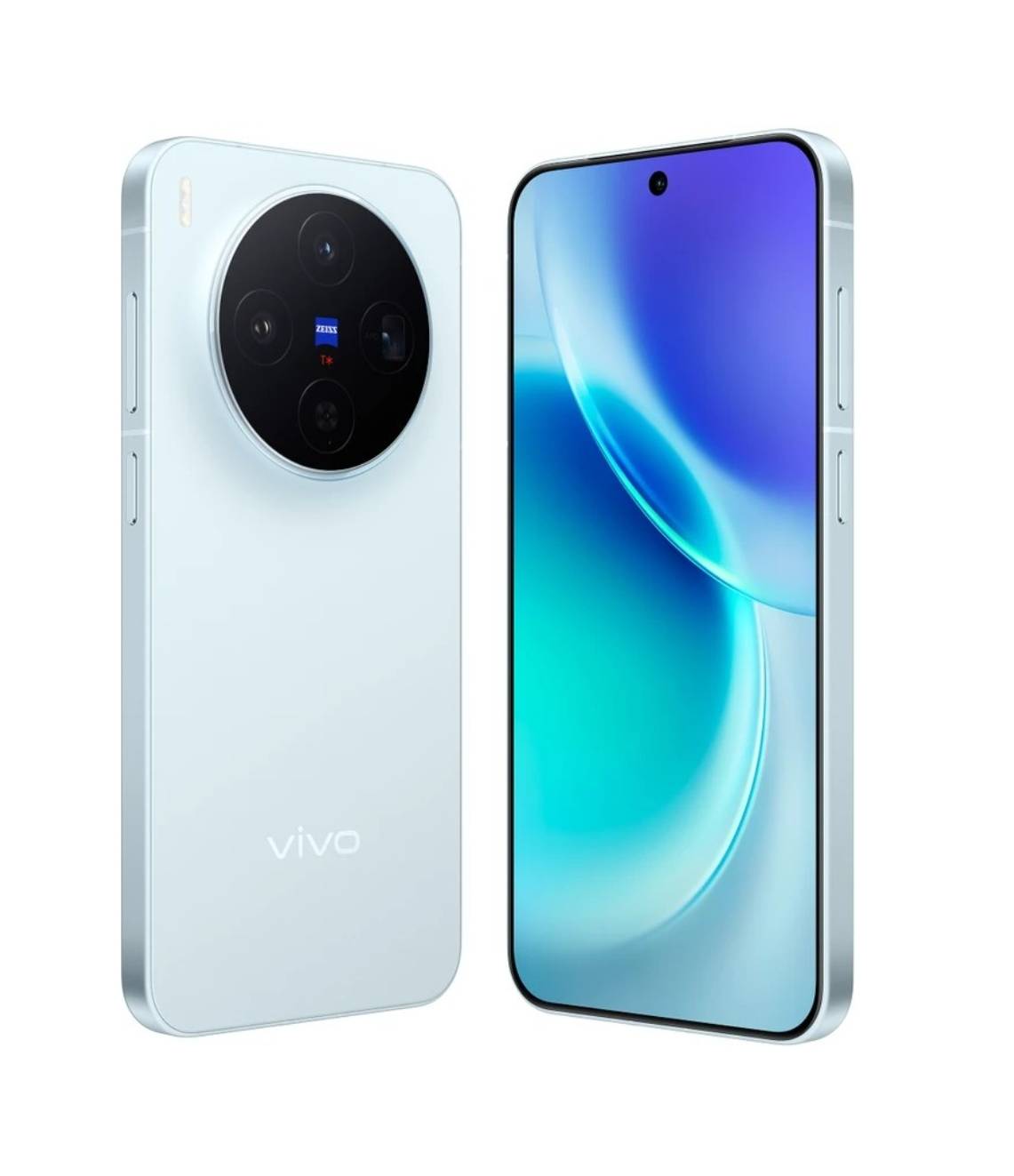 VIVO X300 5G smartphone with Dimensity 9500 chipset, featuring 12GB RAM and 256GB ROM, displayed in Barabanki.