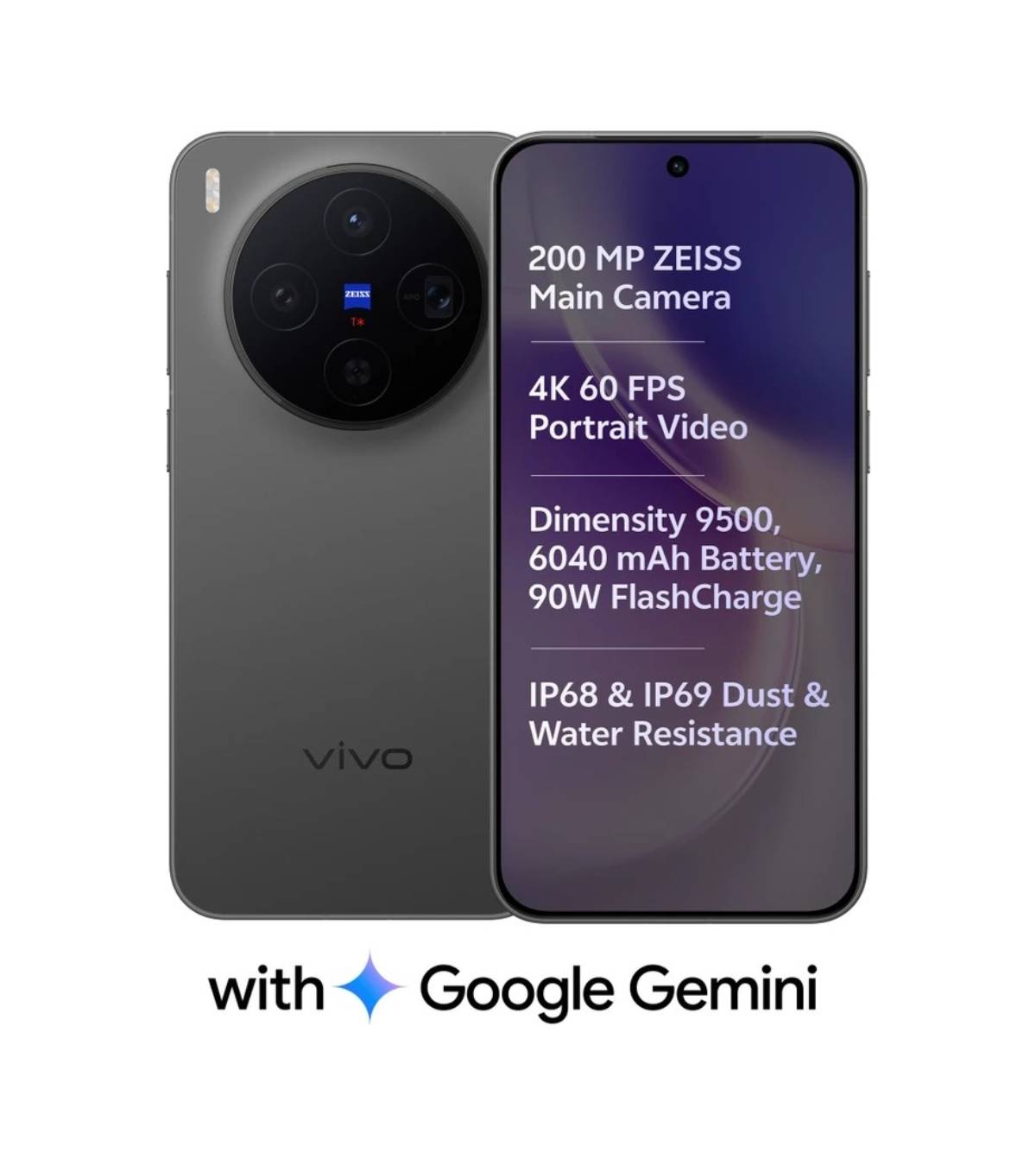 VIVO X300 5G smartphone featuring a Dimensity 9500 processor and sleek design in Barabanki.