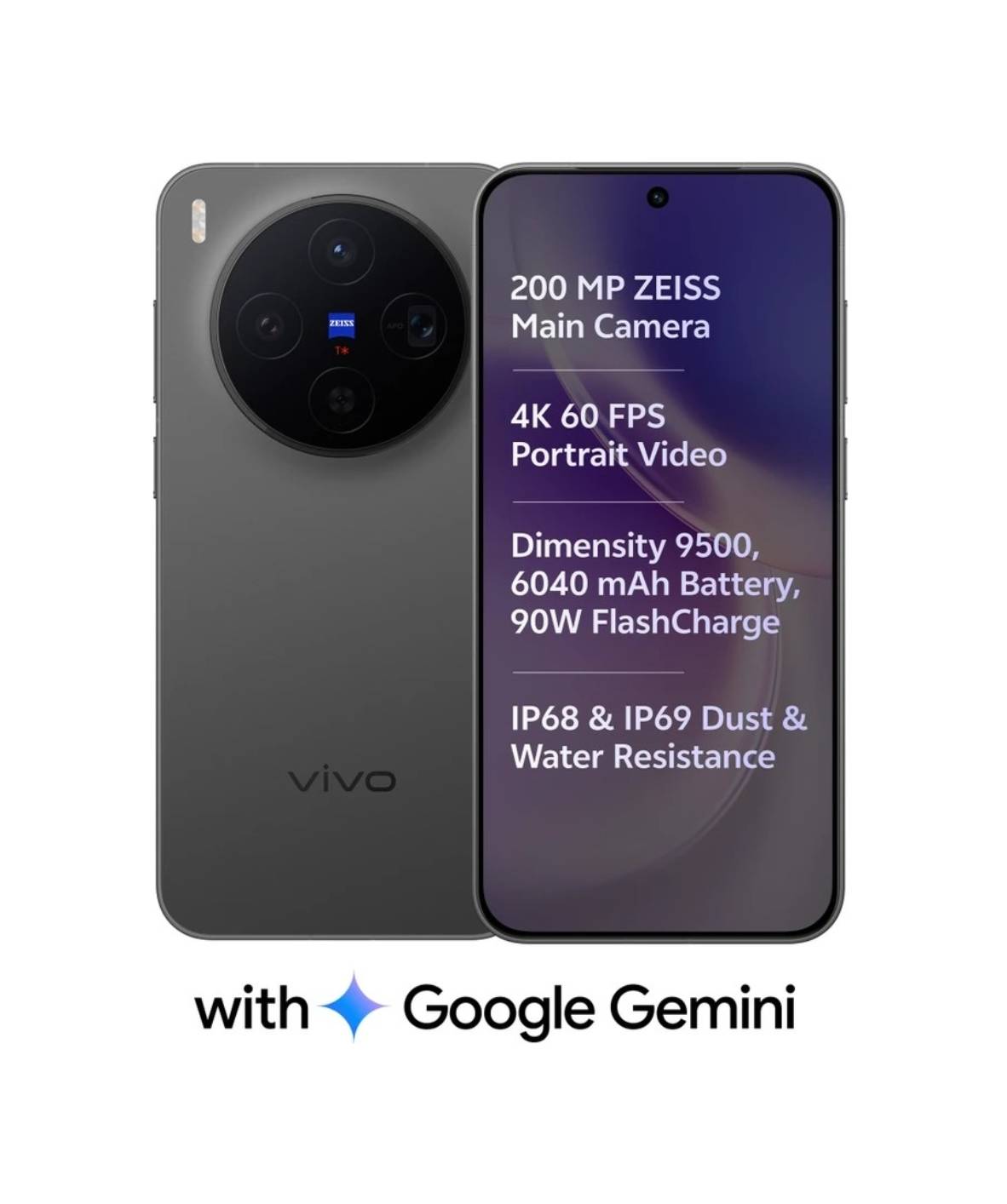 VIVO X300 5G smartphone featuring Dimensity 9500 processor, 512 GB storage, and sleek design, available in Barabanki. - Image 1