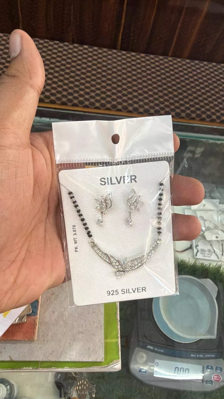 ASHOK JEWELLERS - 925 Silver Mangalsutra Set in Hoshiarpur in HOSHIARPUR