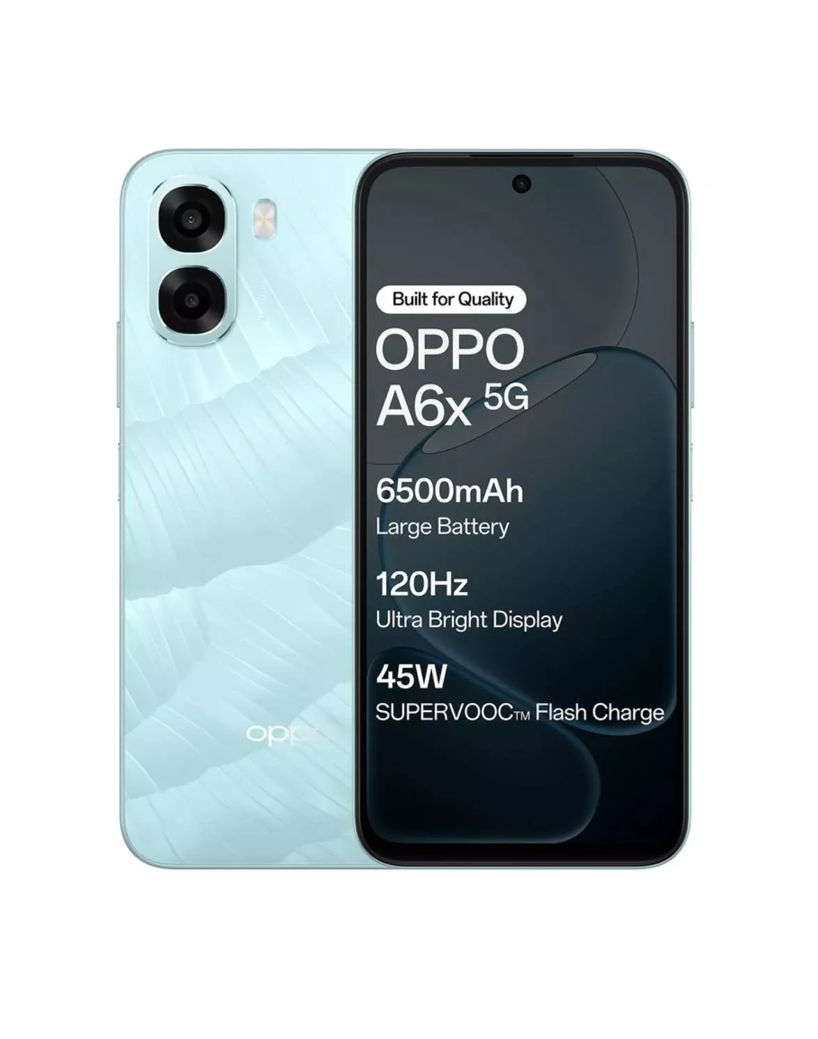 OPPO A6X 5G Smartphone with Dimensity 6300 Processor, featuring a sleek design and vibrant display, available in Barabanki.
