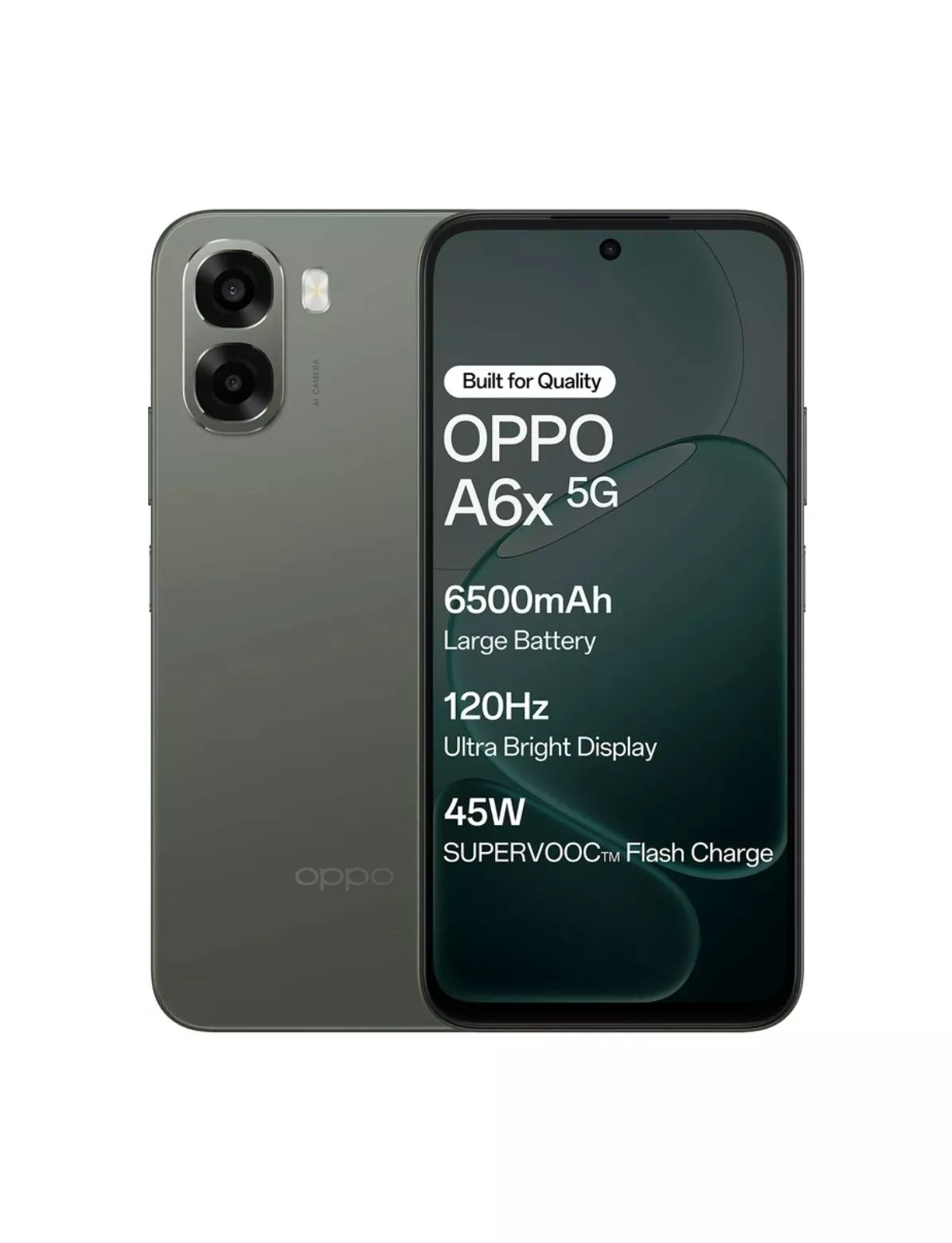 OPPO A6X 5G Smartphone with Dimensity 6300 Processor, featuring a sleek design and vibrant display, available in Barabanki. - Image 1