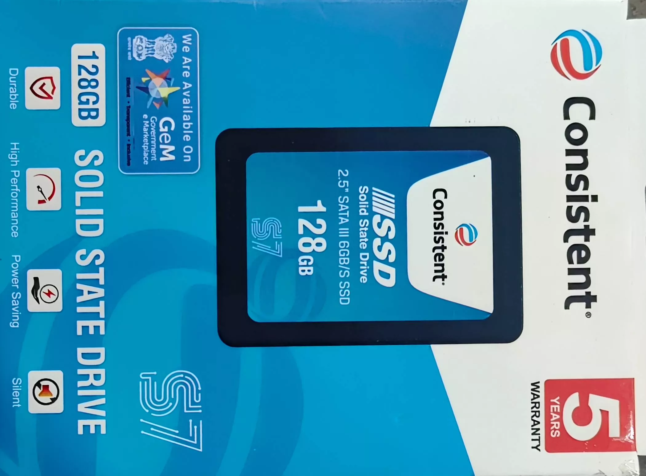 Consistent SATA SSD Card 128GB
