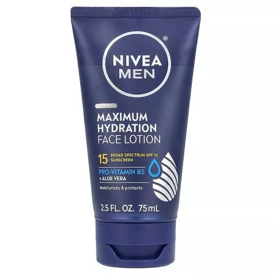 Nivea Men Face Lotion in Jalandhar is a nourishing moisturizer designed for men's skincare, featuring a sleek packaging and h