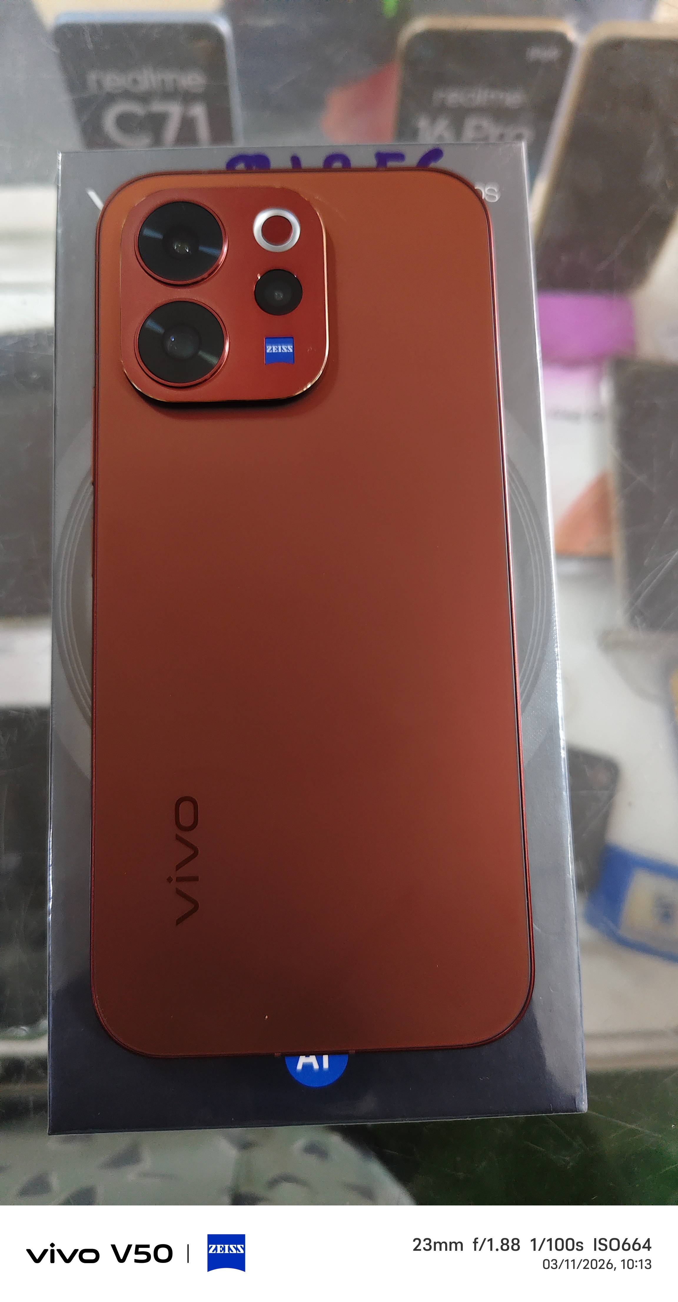 Vivo V70 Elite Smartphone showcasing sleek design and advanced features in SOUTH TWENTYFOUR PARGANAS, co-engineered with ZEIS - Image 1