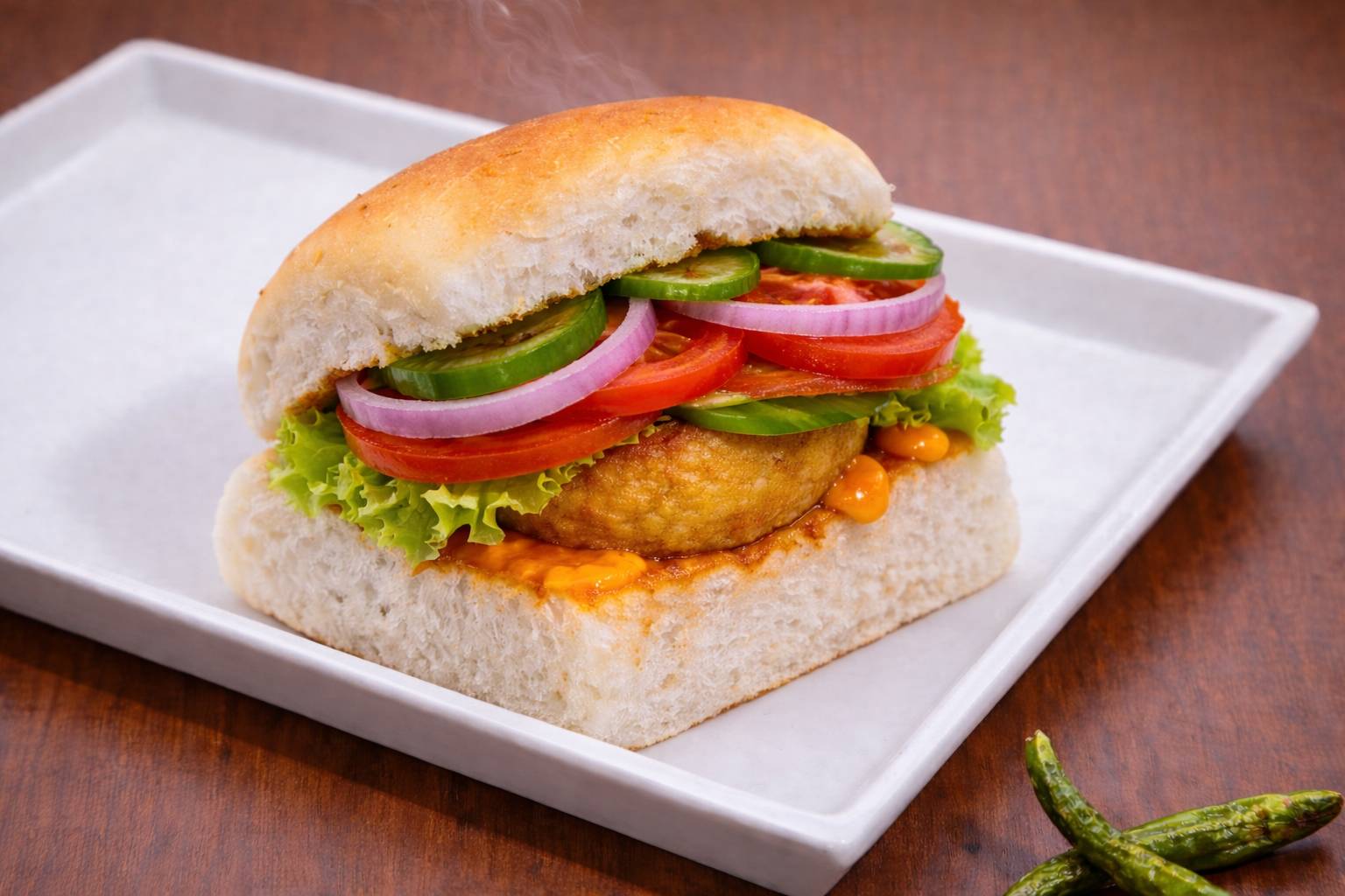 JUGGERNAUT KITCHENS - Italian Vadapav in KONDLI - Fusion of Flavors in KONDLI