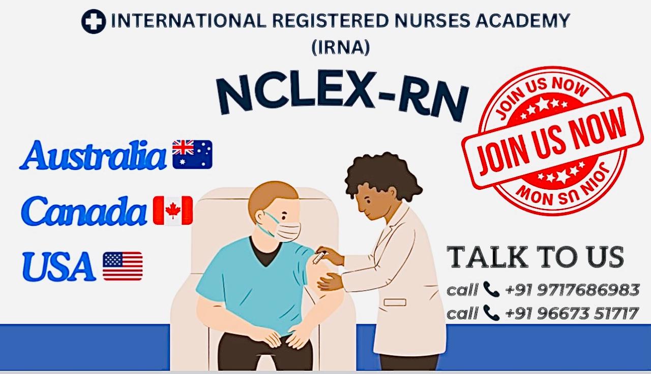  NCLEX-RN Live Zoom Classes Online Course INTERNATIONAL REGISTERED NURSES ACADEMY Kotwal Dhan Singh Gurjar Marg, Near OMAXE WORLD STREET, Sector 78, Faridabad, Haryana, 121004