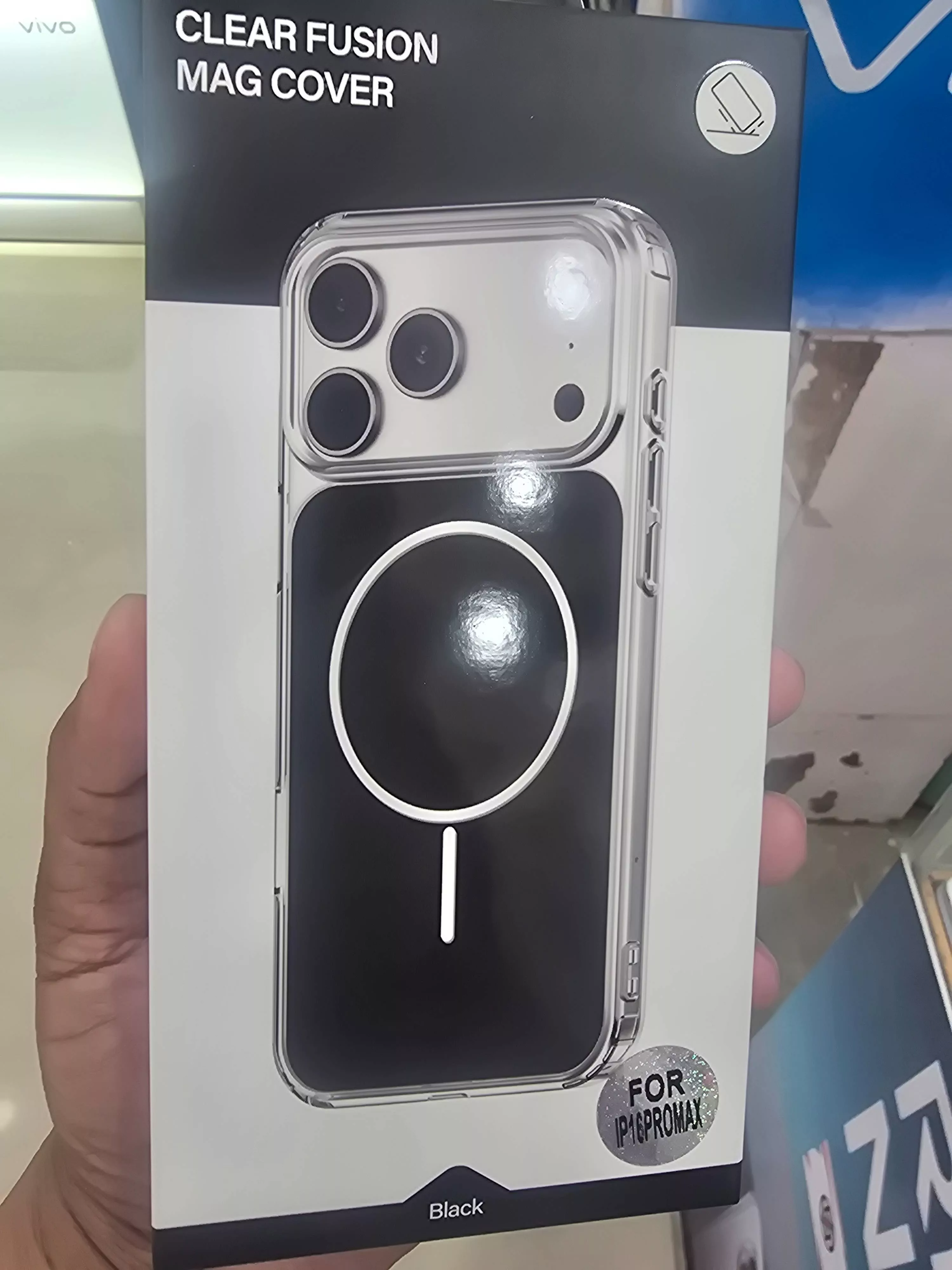 EMA MOBILE - Clear Fusion Mag Cover for iPhone 14 Pro Max in Imphal in IMPHAL