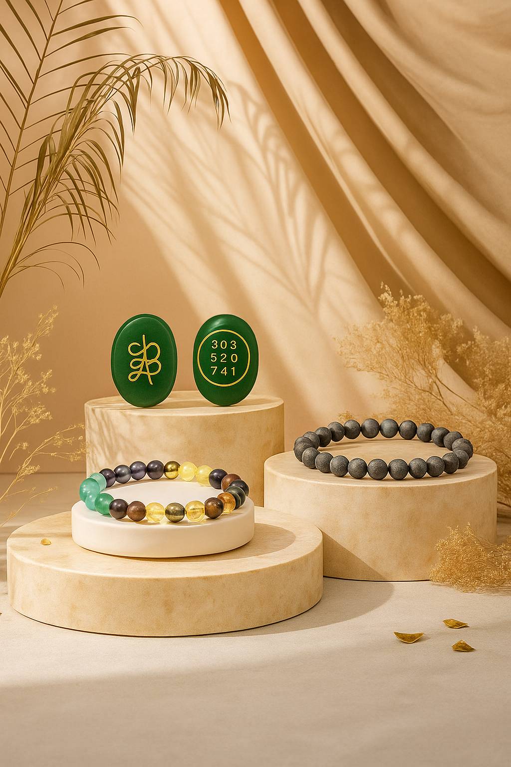 HEALING GEMS - Gemstone Jewelry: Maha Dhan Yog Combo in Surat in Surat