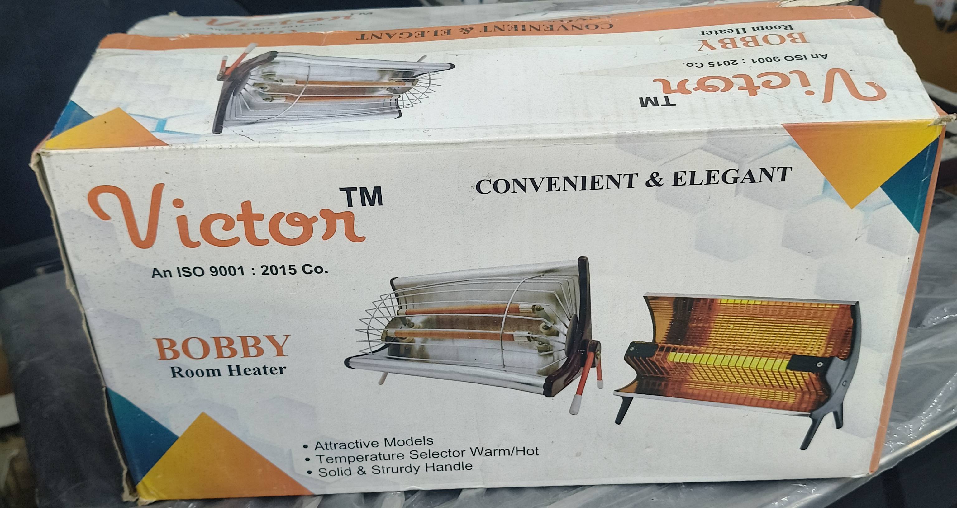 Compact room heater designed for efficient heating, featuring a sleek design and controls, perfect for homes in Mandi.