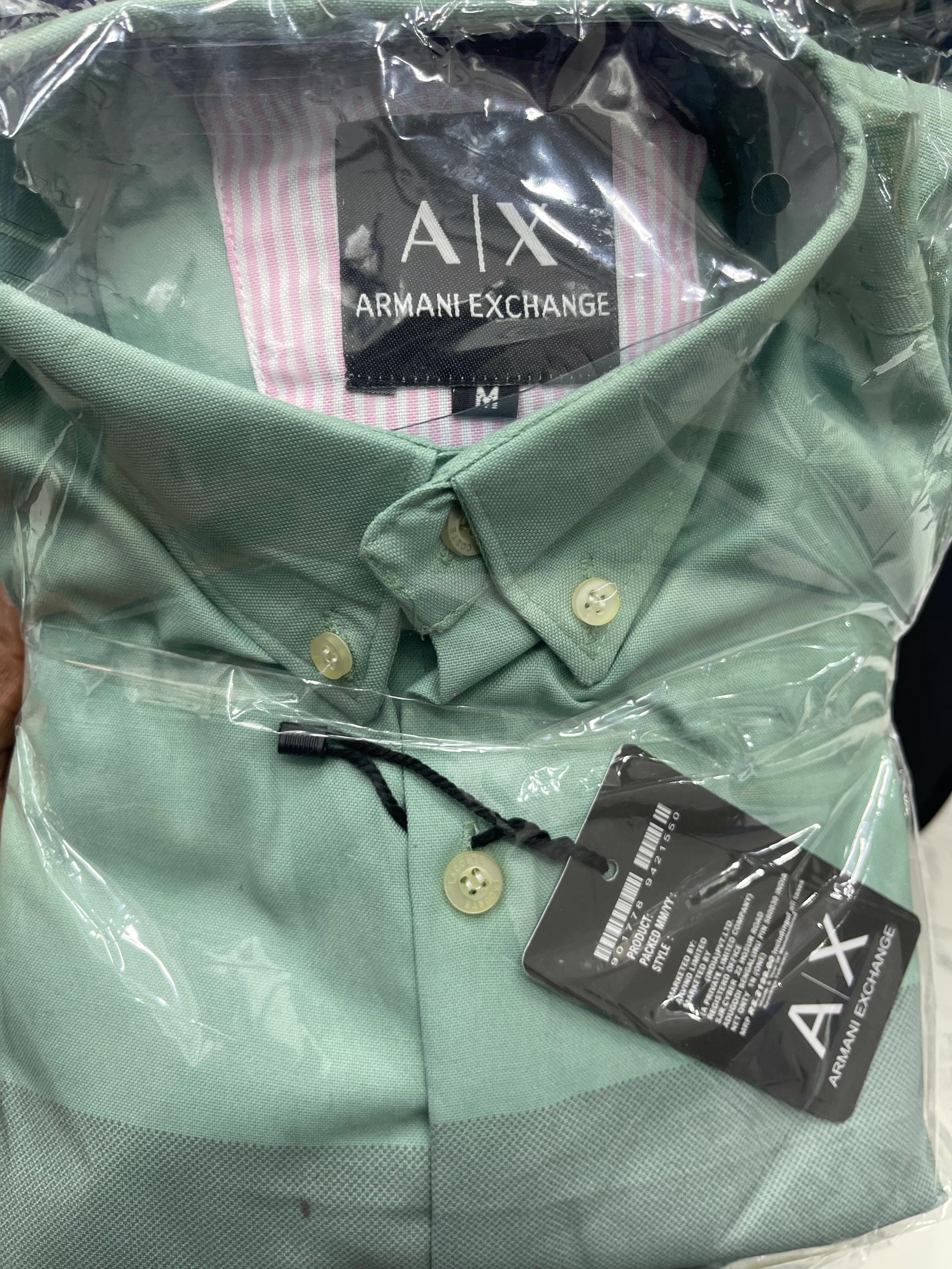 BLUE ICE GARMENTS - A|X Armani Exchange Men's Shirt in Mumbai in MUMBAI