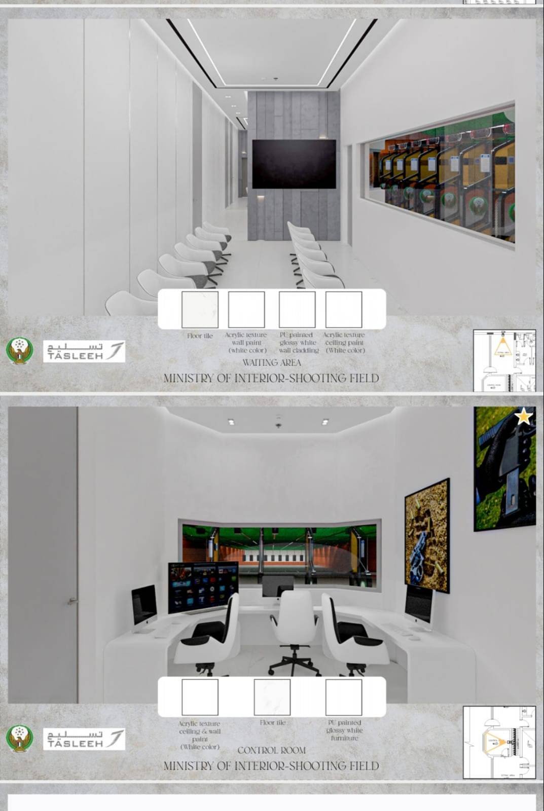 Interior office transformation showcasing modern design elements, stylish furniture, and functional layout by STEP ONE ASSOCI - Image 4
