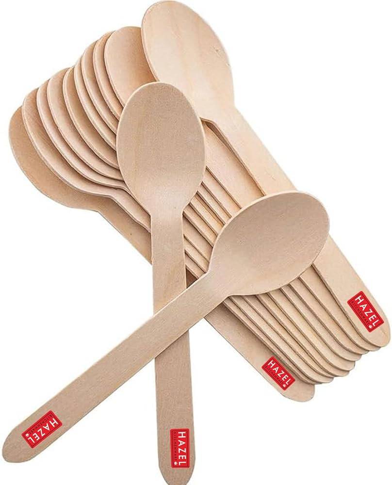 Eco-friendly Kitchen Wooden Spoon from DISPOSABLE MART in Gorakhpur, featuring a smooth finish and ergonomic design for easy 